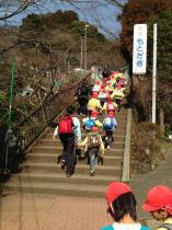 お別れ遠足　大山登山