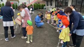 移動動物園が来てくれました。